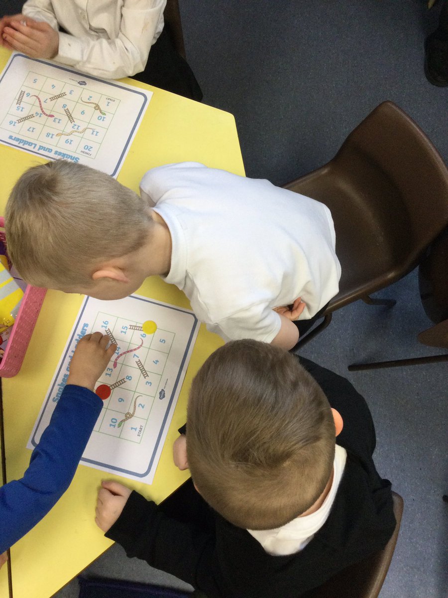 KingsNortonPrim's tweet photo. Year one learning about being FAIR and UNFAIR in RE. We enjoyed playing snakes and ladders, but some of the sudden rule changes meant it wasn’t always a fair game for ALL! We shared how it made us feel and had empathy for others. #missago #jumpforward #pvwithin20 @ElliotFndtn https://t.co/9bzo0MqlVu