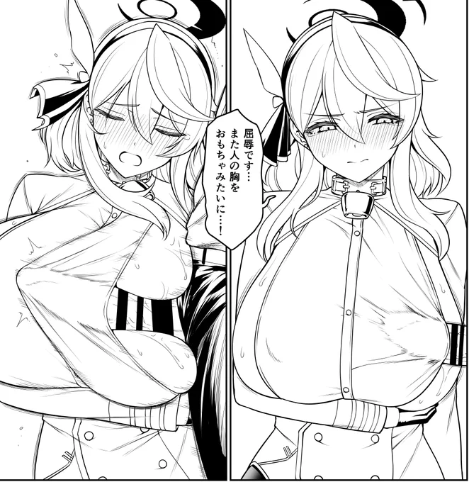 大人のオモチャみたいな胸してる方が悪いんだぞ…!