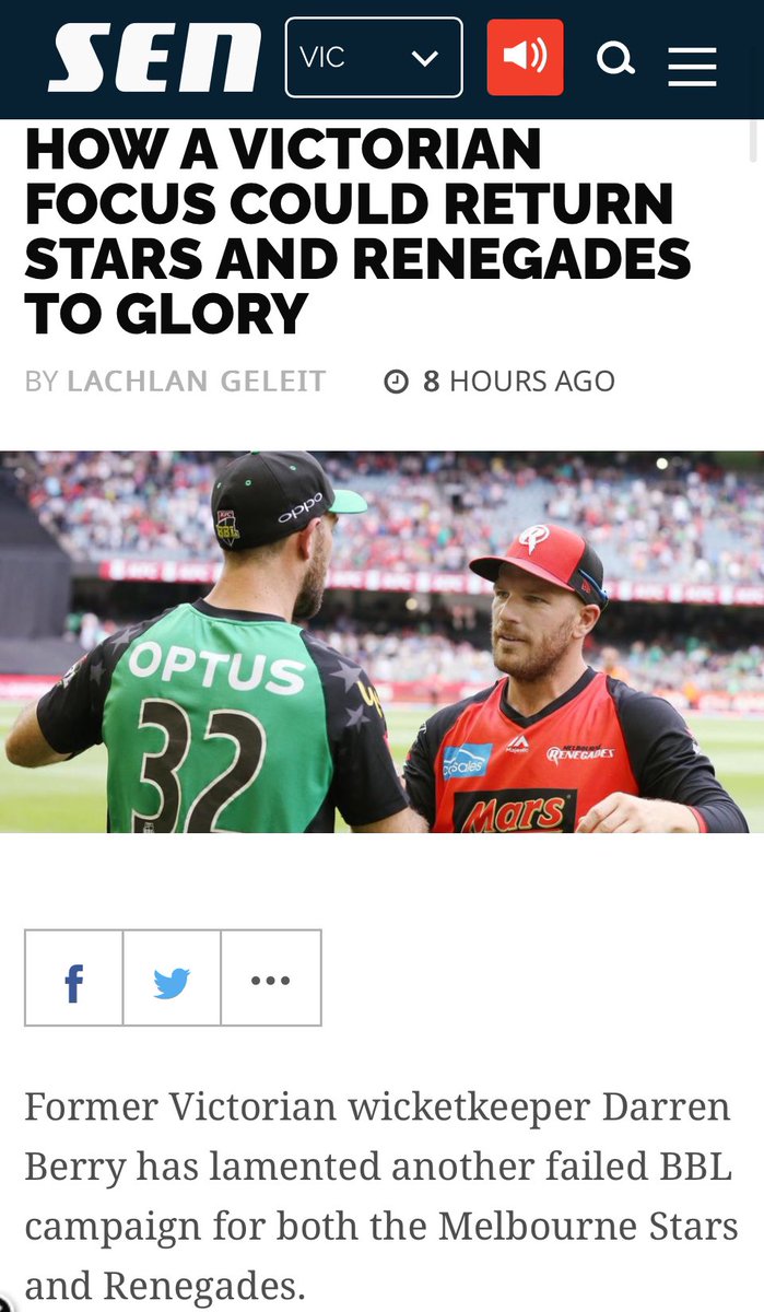 Andrew Walton (@andrewwaltonx) on Twitter photo Simple, sensible and logical strategy <a href="/ChuckBerry1969/">Darren Berry</a> 👏
Could the <a href="/StarsBBL/">Melbourne Stars</a> be as bold to appoint Aaron as coach?
#BBL Simple, sensible and logical strategy <a href="/ChuckBerry1969/">Darren Berry</a> 👏
Could the <a href="/StarsBBL/">Melbourne Stars</a> be as bold to appoint Aaron as coach?
#BBL