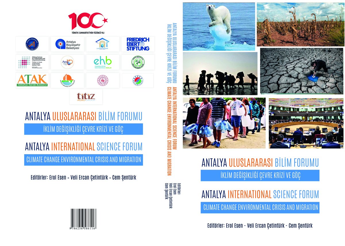 Das zweisprachige [EN/TR] Kongressband "ANISF 2023" zu den Themen "Klimawandel, Umweltkrise und Migration" ist da!

Download: anisf.com/bilim-forumu.p…

#Klimawandel #klima #umwelt #migration #future #anisf