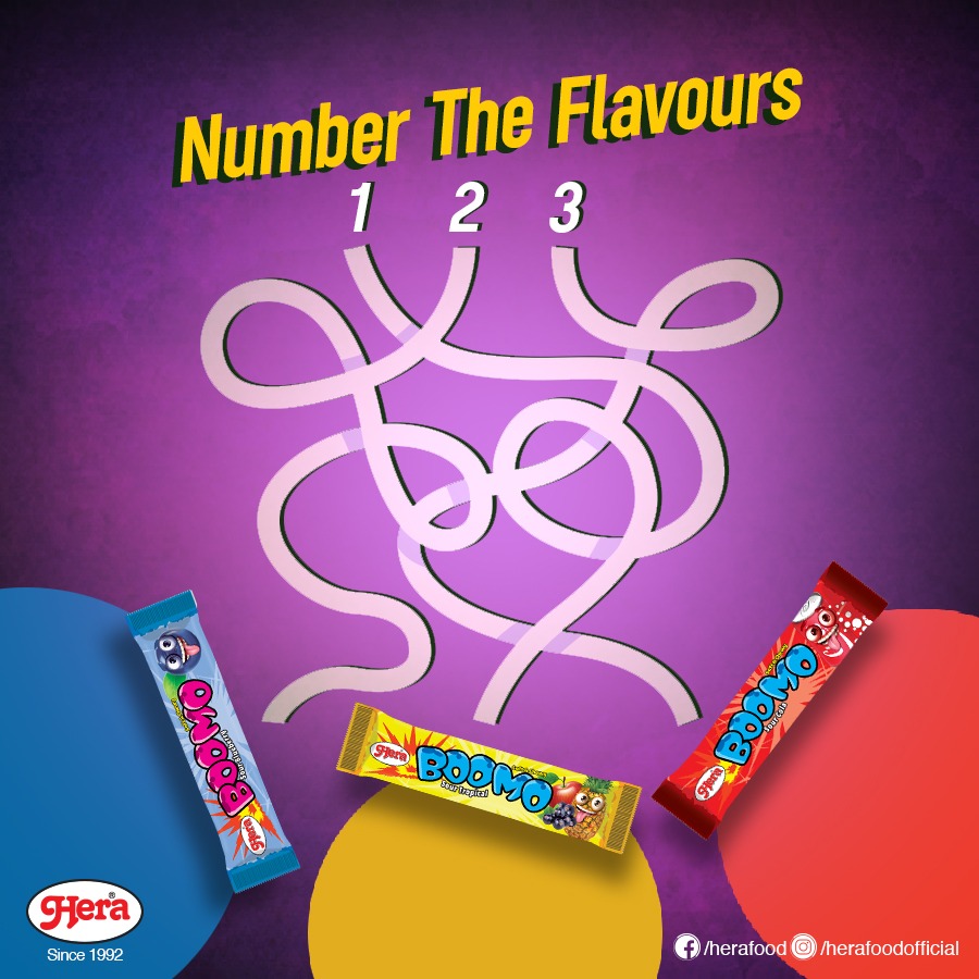 FoodHera's tweet photo. Flavour Spree!
Enjoy some unlimited flavours fun with Hera Boomo! a perfect range of finely made candy with all the flavours.
#enjoyment #differentflavours #boomo #candy  #taste #refrehment #creamyflavour #candy #hungergames #treat #pastrychef #likes #pastry #sweetshop #foodie https://t.co/DGNn1fjj8L