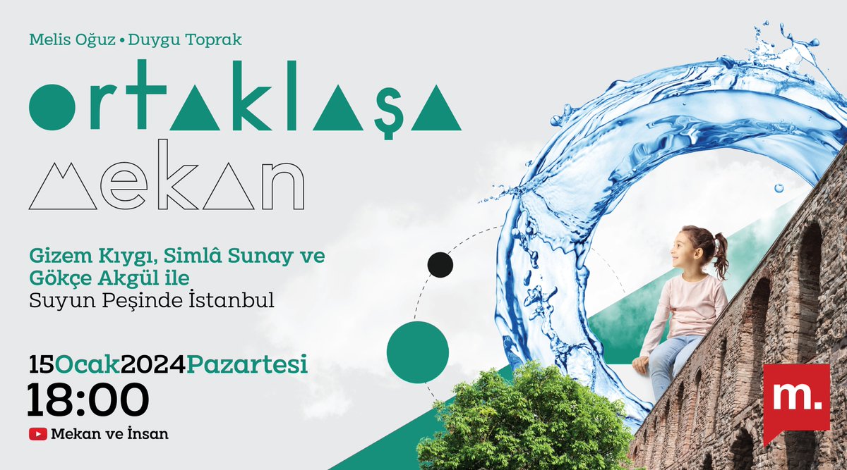 💧Bir yağmur damlası yeryüzüne düştüğünde nasıl bir yol izler?

💬Melis Oğuz ve Duygu Toprak'ın konukları Gizem Kıygı, Simlâ Sunay ve Gökçe Akgül

⏰18:00'de #Medyascope'ta 

🔗youtube.com/live/57RPj_jhd…

<a href="/MelisOguz/">Melis Oğuz Çevik</a>  | <a href="/ddtoprak/">Duygu Toprak</a> |  <a href="/ortaklasa/">ortaklaşa</a> | <a href="/GizemKyg/">Gizem Kıygı</a> | <a href="/sehir_dedektifi/">Şehir Dedektifi</a> |