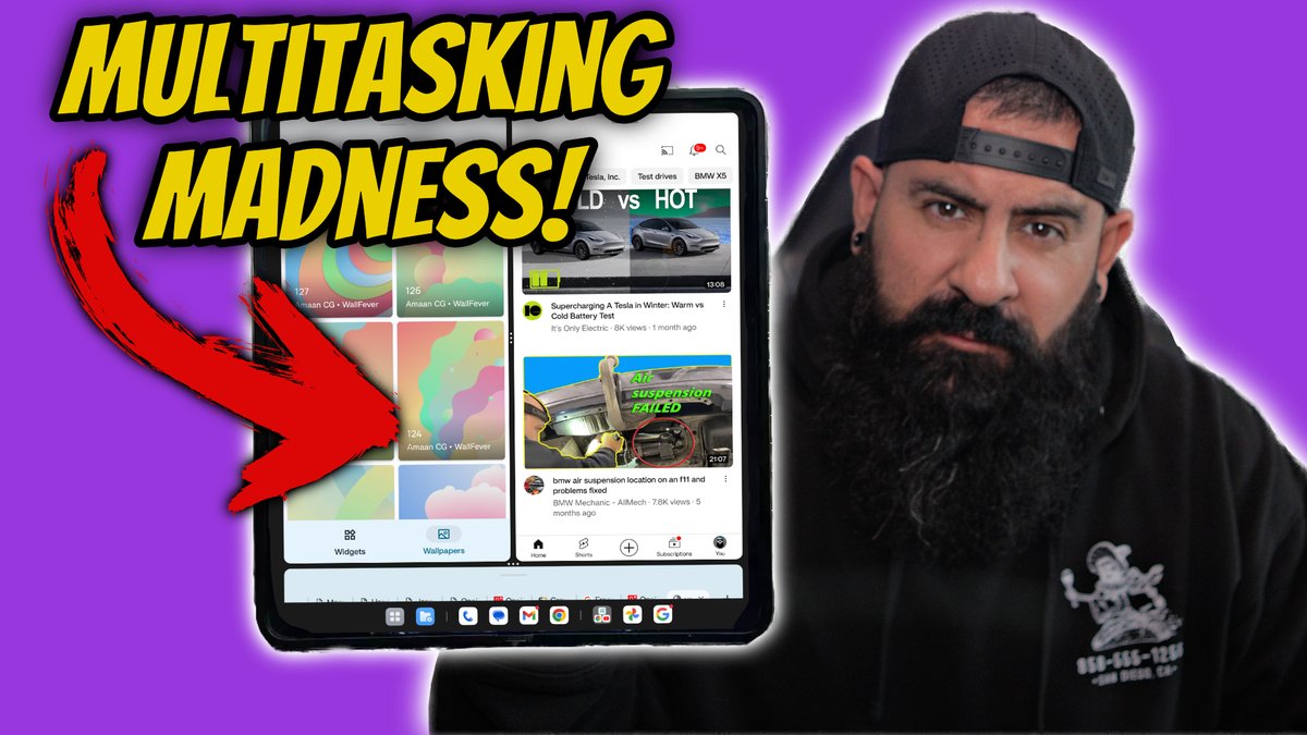 GadgetBeard's tweet photo. 🚨NEW VIDEO ALERT🚨
#OnePlusOpen is a Multitasking Madhouse! #OnePlus #OpenCanvas #OnePlusPartner
https://t.co/6XuGBR6lSv https://t.co/UFXCdF4AMM