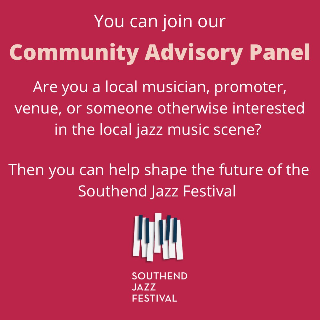 Southend Jazz Festival (@southendjazzfvl) on Twitter photo š£ NEXT CAP MEETING š£
11:00am, Saturday 27th January 2024 @ The Jazz Centre UK.
The main purpose of this particular meeting is to share feedback from the 2023 festival.
If you would like to come along, please register your space by emailing SouthendJazzFestival@gmail.com š£ NEXT CAP MEETING š£
11:00am, Saturday 27th January 2024 @ The Jazz Centre UK.
The main purpose of this particular meeting is to share feedback from the 2023 festival.
If you would like to come along, please register your space by emailing SouthendJazzFestival@gmail.com