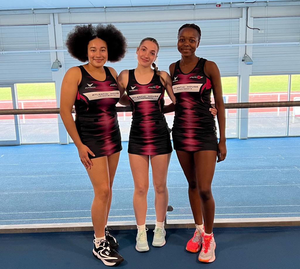 Good luck to Ella, Daisy and Jane who have been invited to attend the Roses Academy Camp this weekend for the U17 Europe Netball Competition selection 💗🖤