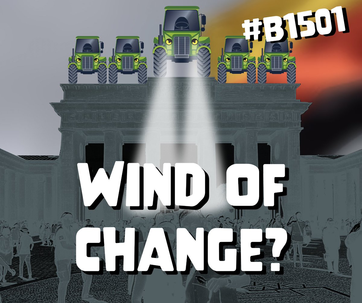 denkmalfrei's tweet photo. @ehrlichetweets ... der Wind of Change?🚜🚜🇩🇪 #b1501 #Bauernproteste #Unternehmerproteste #Buergerproteste https://t.co/RNN8oGhSBK