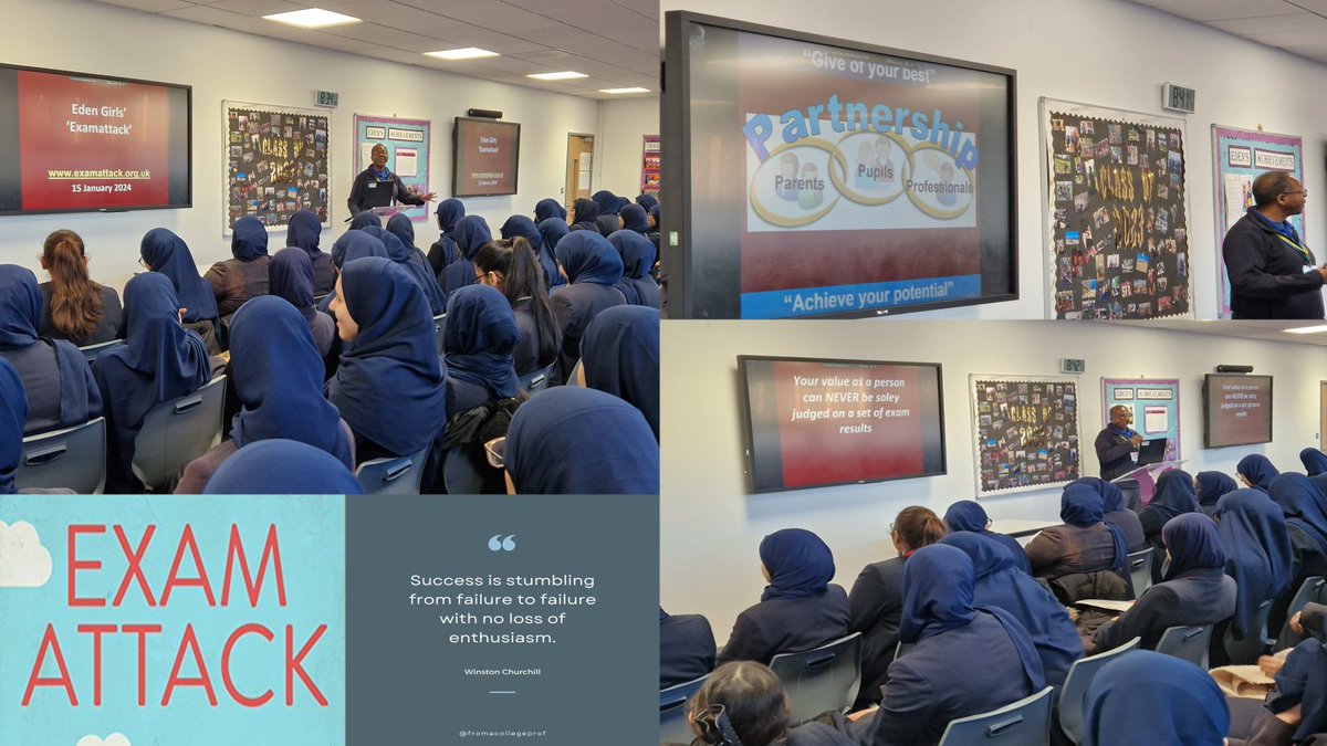 edengirlsslough's tweet photo. Year 11 are visited by Eden Slough's good friend Mr Wayne Dixon. He worked with students to motivate them in preparing for their GCSE's and to focus on their wellbeing. #ExamAttack #WeWillSucceed #Motivation #PositiveWellBeing https://t.co/aga4CwlxEm