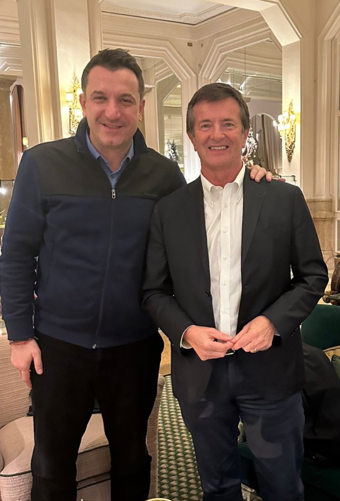 Always a delight to meet 2 of Europe's leading mayors - <a href="/BeppeSala/">Beppe Sala</a> of Milan and <a href="/giorgio_gori/">Giorgio Gori</a> of Bergamo!

In a world of chaos and populism, they have managed to keep domestic economic growth, tourism and inclusion of everyone in their communities!

I am particularly grateful for