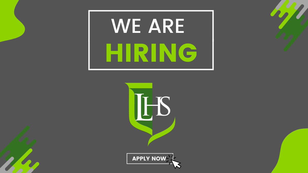 We have some exciting roles at LHS!

- Teacher of History lnkd.in/e8_x6mBQ
- Teacher of Mathematics lnkd.in/ecqNH5vt
- PE Technician with netball responsibility lnkd.in/eeq2qY4C
- Learning Support Assistant lnkd.in/eZvS7Ppa

Come and join us!