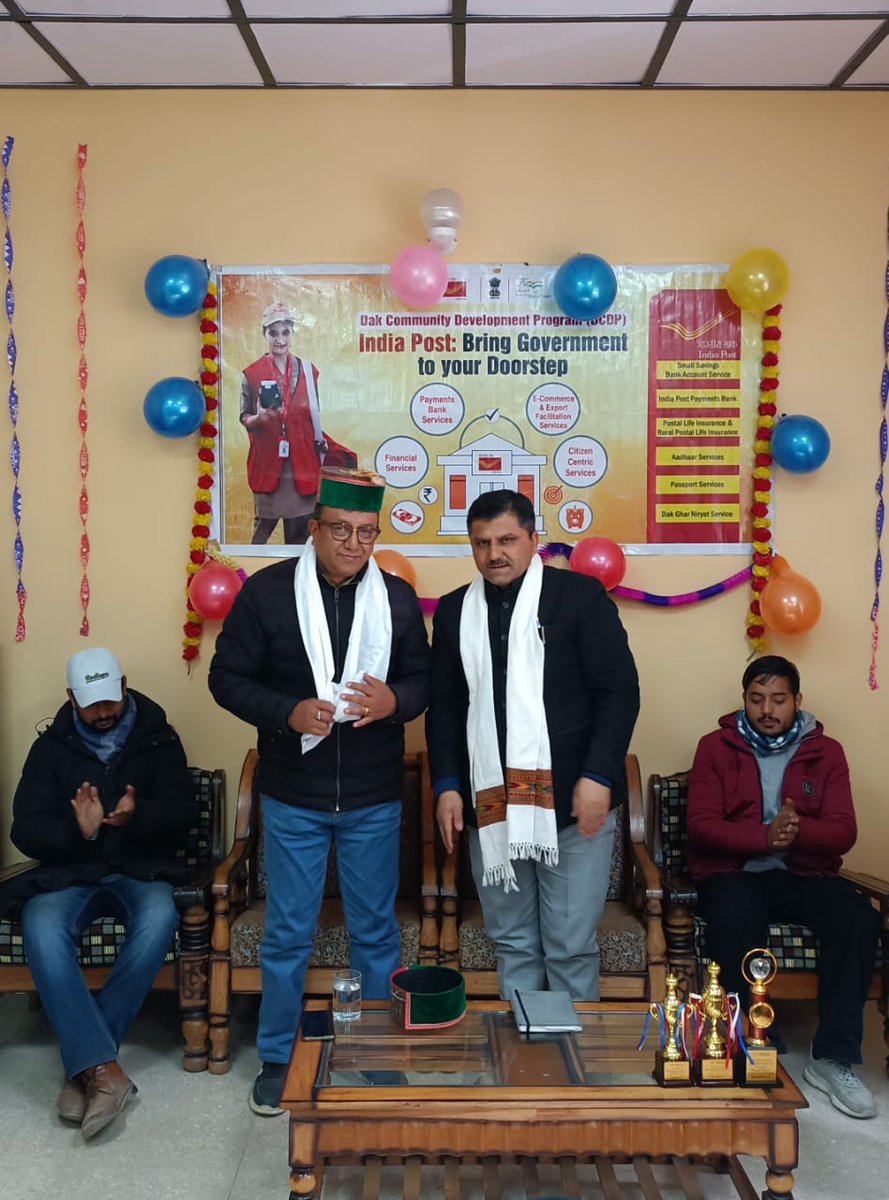 hppostalcircle's tweet image. DCDP(Dak Community Development Program) event held at GP Speelo, District  Kinnaur  under Rampur Bushahr Division on 13.01.2024.
#apkadostindiapost 
#dcdp
@IndiaPostOffice 
@devusinh 
@AshwiniVaishnaw