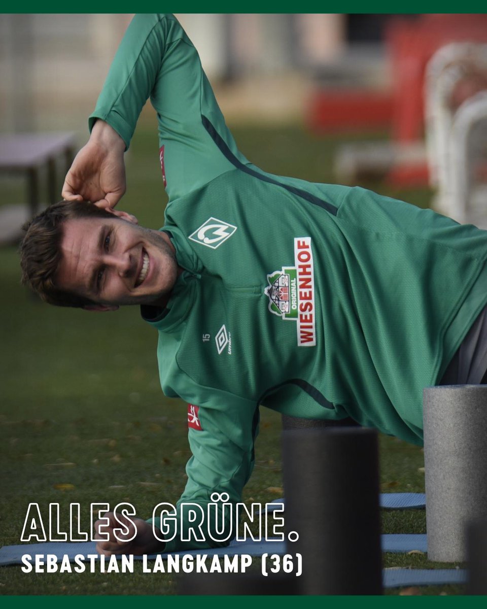 werderbremen's tweet photo. Wir gratulieren unserem Modeexperten Basti #Langkamp ganz herzlich zum 36. Geburtstag!🥳
Ihr fragt euch, warum Modeexperte?
👉https://t.co/REvIkbmbvD
Lass dich feiern!💚
#Werder https://t.co/2eRiu4FR2T