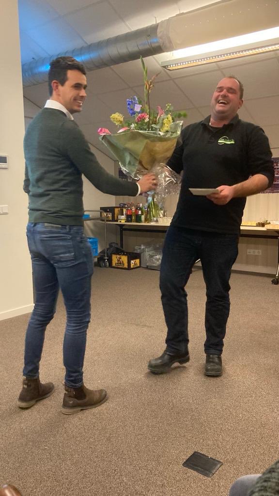 Nieuwjaarsreceptie 2024 
Ook gelegenheid aandacht jubilarissen. Dank voor jullie inzet.