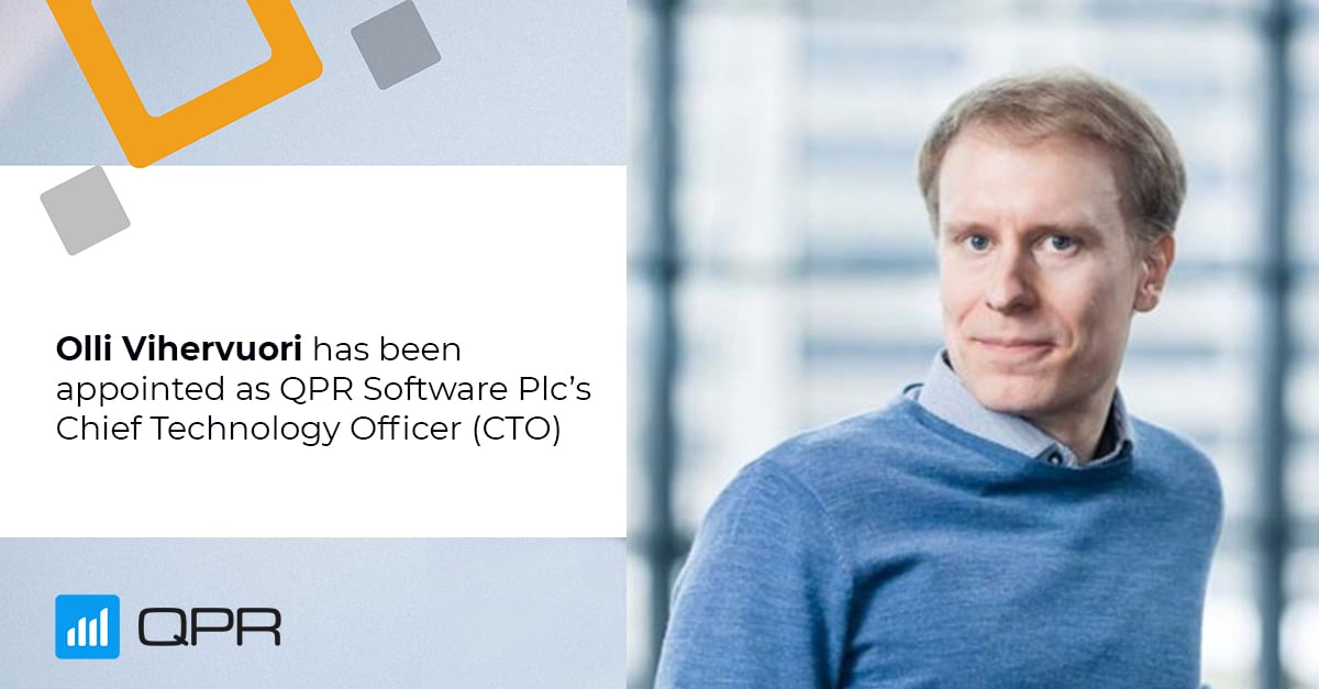 QPR_Software's tweet photo. ✨Olli Vihervuori has been appointed as the Chief Technology Officer (CTO) at QPR Software!✨Read the press release here: https://t.co/O3sKtZbOOB

Join us in congratulating Olli on his new role! 🎉 

#CTO #Leadership #Innovation #QPRSoftware #Technology #Congratulations https://t.co/mxeQ5m3d70
