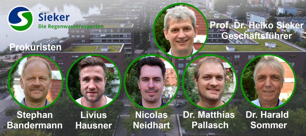 Mit einer neuen Teamleitungsstruktur starten wir bei der Ingenieurgesellschaft Prof. Dr. Sieker mbH in das neue Jahr 2024! 
Die Fülle an Aufgaben hat es erforderlich gemacht, dass wir uns auch in der Teamleitung breiter aufstellen.
de.linkedin.com/posts/matthias…