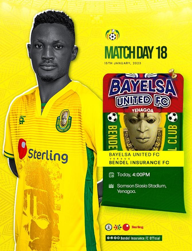 BendelInsurance's tweet photo. Match Day! 

#BUNBIN|#NPFL24|#MD18

Adaaaaaaaaa Bendel! https://t.co/PlhNNVPZpv