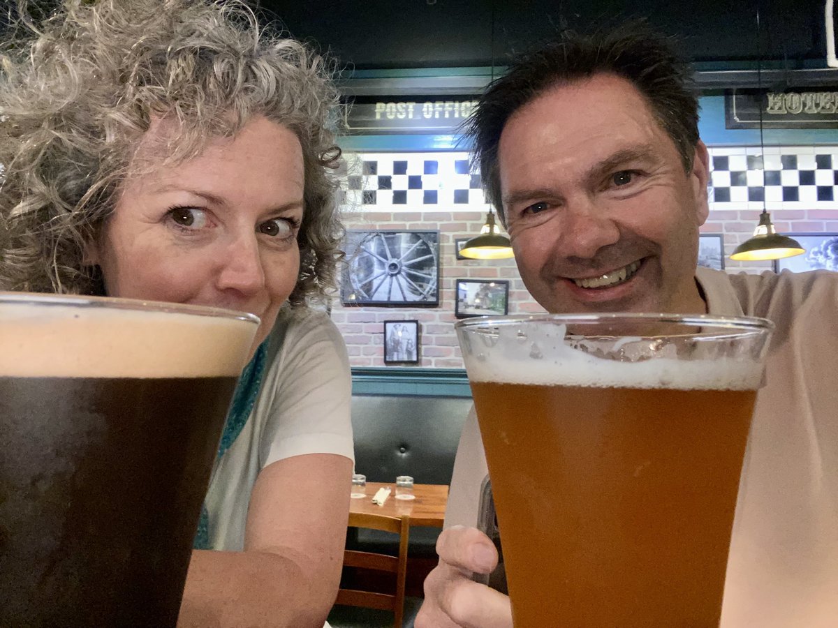 TheHH06's tweet photo. Promising myself I’ll have a night off again tomorrow - Mr H not even joking about such a thing 😂 #bigbeer #justone #happyhour what would I have done without #redpointtaiwan #rockmonkeystout https://t.co/tVk7iWbhBj