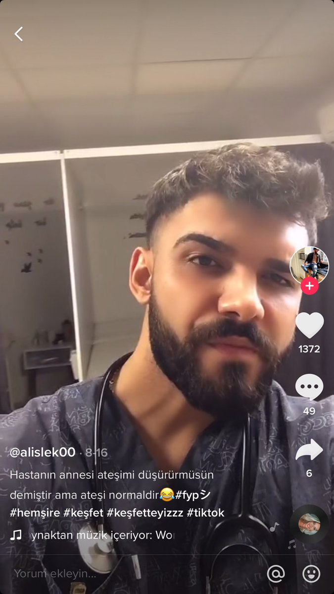 ZamHaberAjans's tweet photo. Özel bir poliklinikte çalışan erkek hemşirenin paylaştığı videolar sosyal medyada büyük tepkiye neden oldu. https://t.co/ArvZT3nBhs