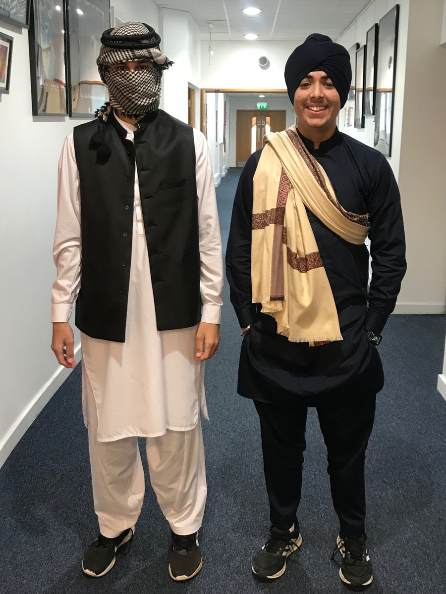 philethics_NHS's tweet photo. Enjoying seeing so much diversity in action across school today and learning the names for special clothing @NottsHigh @philethics_NHS #WorldReligionDay #diversity #unityindifference #somuchmore https://t.co/BecksGvsGr