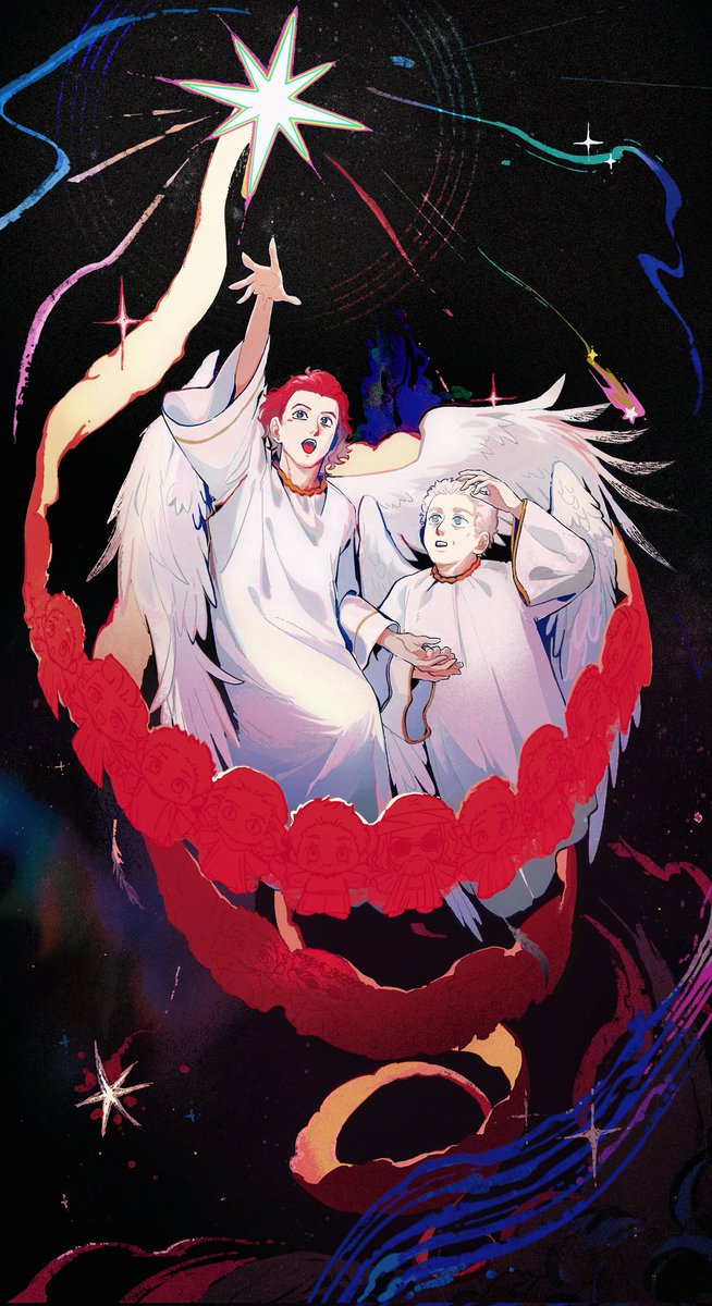 pickieeee's tweet photo. #GoodOmen2 
#GoodOmensFanArt 
🍎Then the stories began.🎇 https://t.co/VNGIb8K1CZ