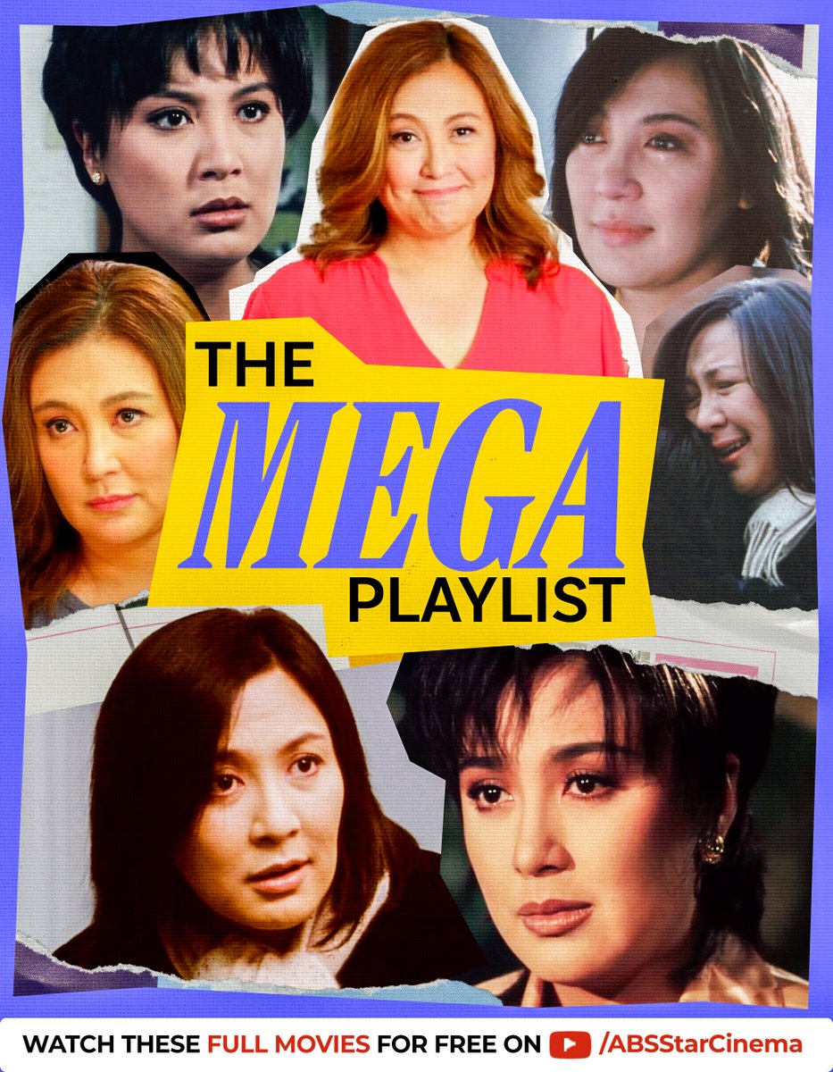 StarCinema's tweet photo. Sharon Cuneta isn't only Mega, she's also serving MOTHER! Give these movies a view and know exactly why she's so iconic! Click here to watch these FREE FULL MOVIES: https://t.co/CgqmfULiQH

#Madrasta #Caregiver #UnexpectedlyYours https://t.co/4t8oPg6iI7