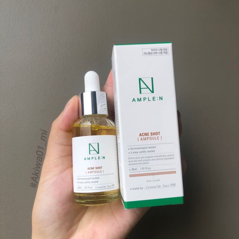 Akiwa01_mi's tweet photo. #พร้อมส่ง Coreana AMPLE:N Acne Shot 30ml.

สารสกัดจาก Propolis 45% ช่วยเรื่องสิวโดยเฉพาะ ลดสิวผด สิวฮอร์โมนและยังช่วยฆ่าเชื้อสิว

♡︎ 300
♡︎ ค่าส่ง 40/60
#สกินแคร์เกาหลี #amplen #รักษาสิว #ใช้ดีบอกต่อ #acneshot #ลดสิว https://t.co/Yjtk4RDYOn