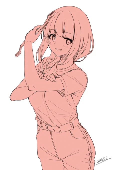 バーンブレイバーンのミユちゃん可愛いね・・・ かも仮面先生のキャラデザとても好き