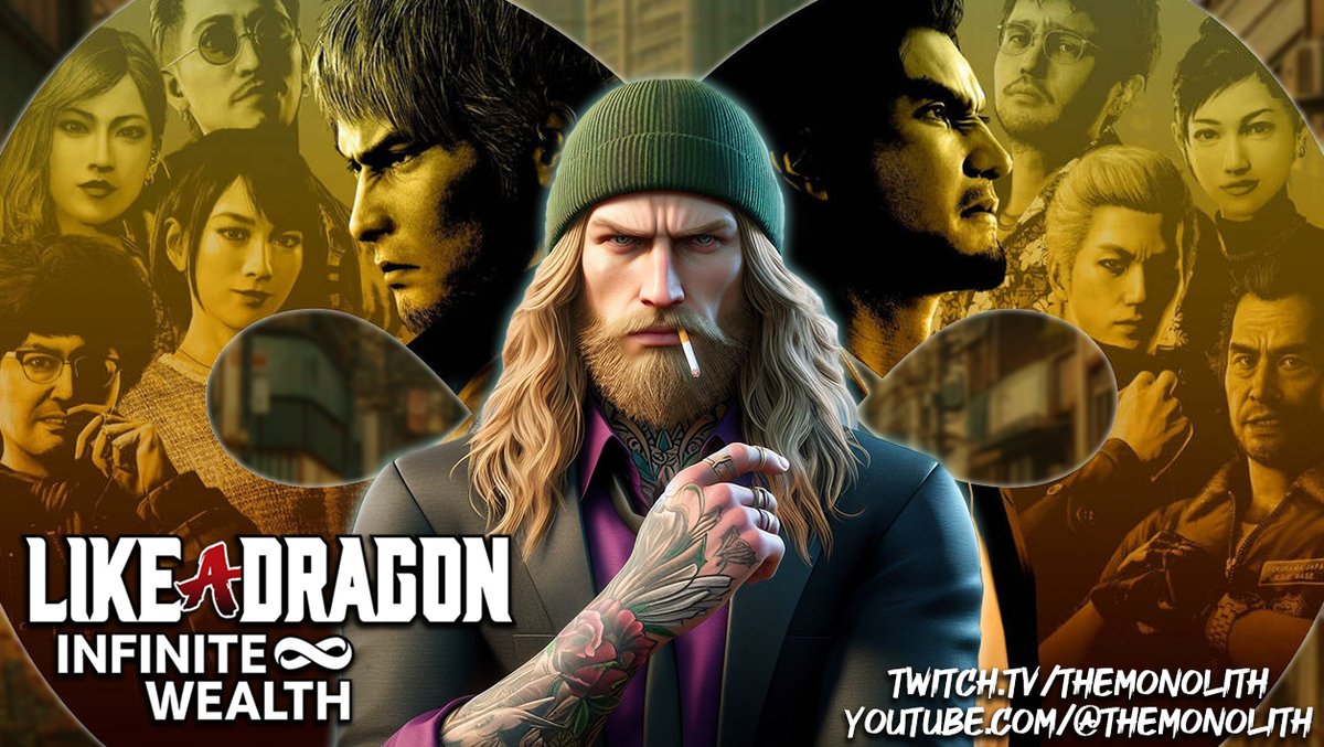 TheMonolith_TV's tweet photo. Only 11 days to go until @RGGStudio drops LIKE A DRAGON 8: INFINITE WEALTH!!
Launch day stream?
Launch day stream.
--------------------------
#LikeADragon #Kiryu #Joryu #Ichiban #RGGStudio https://t.co/xtf93UuMRA