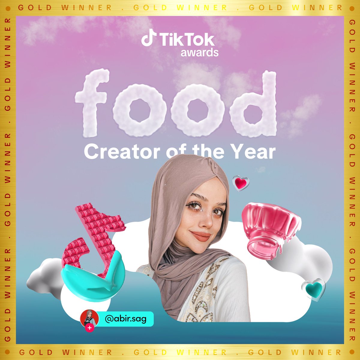 TikTokMENA's tweet photo. مبروك للفائزين 🥳 https://t.co/Jr29GtOBZH