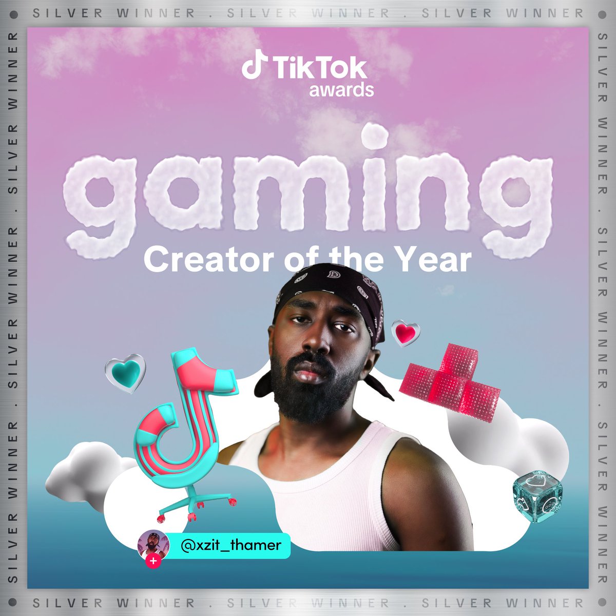 TikTokMENA's tweet photo. مبروك للفائزين 🥳 https://t.co/rHvrGZcmjg