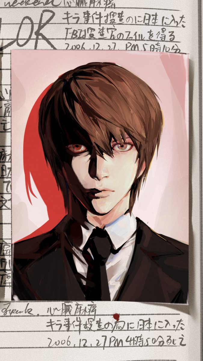 🌕🌔🌓🌒 - #DEATHNOTE #死亡笔记 #夜神月 #yagamilight #デスノート