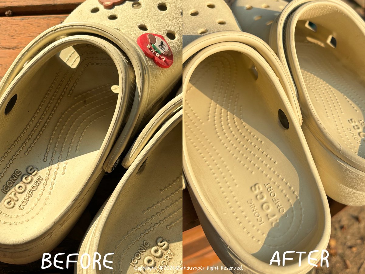 mhauyypcr's tweet image. ไปซื้อ shoes clean มาเป็นที่ซักรองเท้าแค่เทผงแล้วเติมน้ำ แช่ไว้ซัก30นาที เอารองเท้าที่เน่าๆของเราออกมาล้างน้ำอีกซักรอบคือรองเท้าสะอาดขึ้นมาก เหมาะกับคนที่ขี้เกียจแบบเรา รองเท้าคือสะอาดเหมือนใหม่ ! ราคาตัวน้องไม่แรงด้วย ✨🩰 #ใช้ดีบอกต่อ