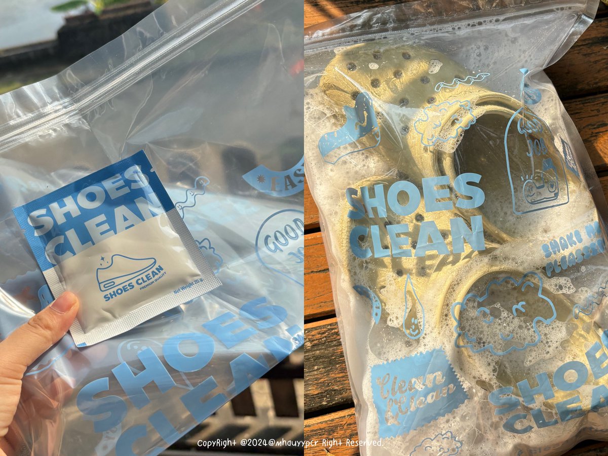 mhauyypcr's tweet image. ไปซื้อ shoes clean มาเป็นที่ซักรองเท้าแค่เทผงแล้วเติมน้ำ แช่ไว้ซัก30นาที เอารองเท้าที่เน่าๆของเราออกมาล้างน้ำอีกซักรอบคือรองเท้าสะอาดขึ้นมาก เหมาะกับคนที่ขี้เกียจแบบเรา รองเท้าคือสะอาดเหมือนใหม่ ! ราคาตัวน้องไม่แรงด้วย ✨🩰 #ใช้ดีบอกต่อ