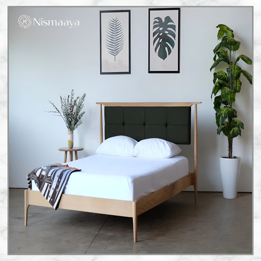 Cocoon in comfort with our Double Bed. Where dreams unfold and moments of serenity are born. A cozy sanctuary for your peaceful nights.

Shop Online at
nismaayadecor.in/collections/do…

#bed #comfortablebed #doublebed #stylishbed #woodenbedonline #nismaayadecor #bedroomdecor  #homedecor