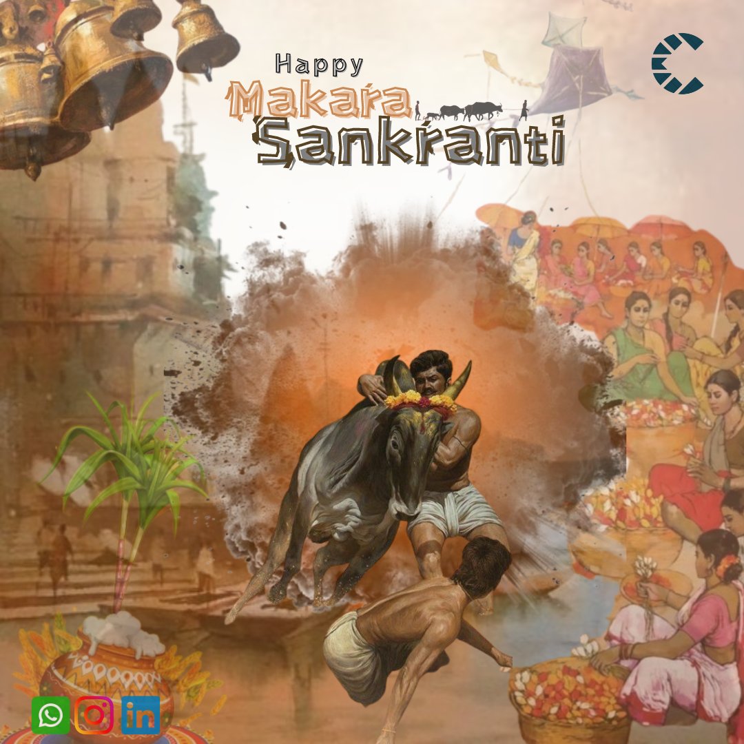 caasdiglobal's tweet photo. To all the Growing #startups and #Buisnessenthusiasts!
From this #Makarsankranti You be the kite
And CAASDI GLOBAL will be your manjha!
We will make sure you grow like the Sky is not the Limit!!

#HappySankranthi 
#HappyMakarSankranti https://t.co/URtxFjRhgt
