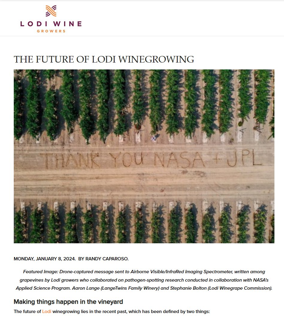 GrapeResearch's tweet photo. Lodi (CA) is "more of a vineyard region, not a winery region," says @LodiGrower's Stephanie Bolton. Near-term #graperesearch needs include increased biodiversity, more robots, "Goldilocks #deficitirrigation schemes," climate-adapted grape varieties, etc. https://t.co/uOaIOzPDvp https://t.co/LIZrcIxSvF