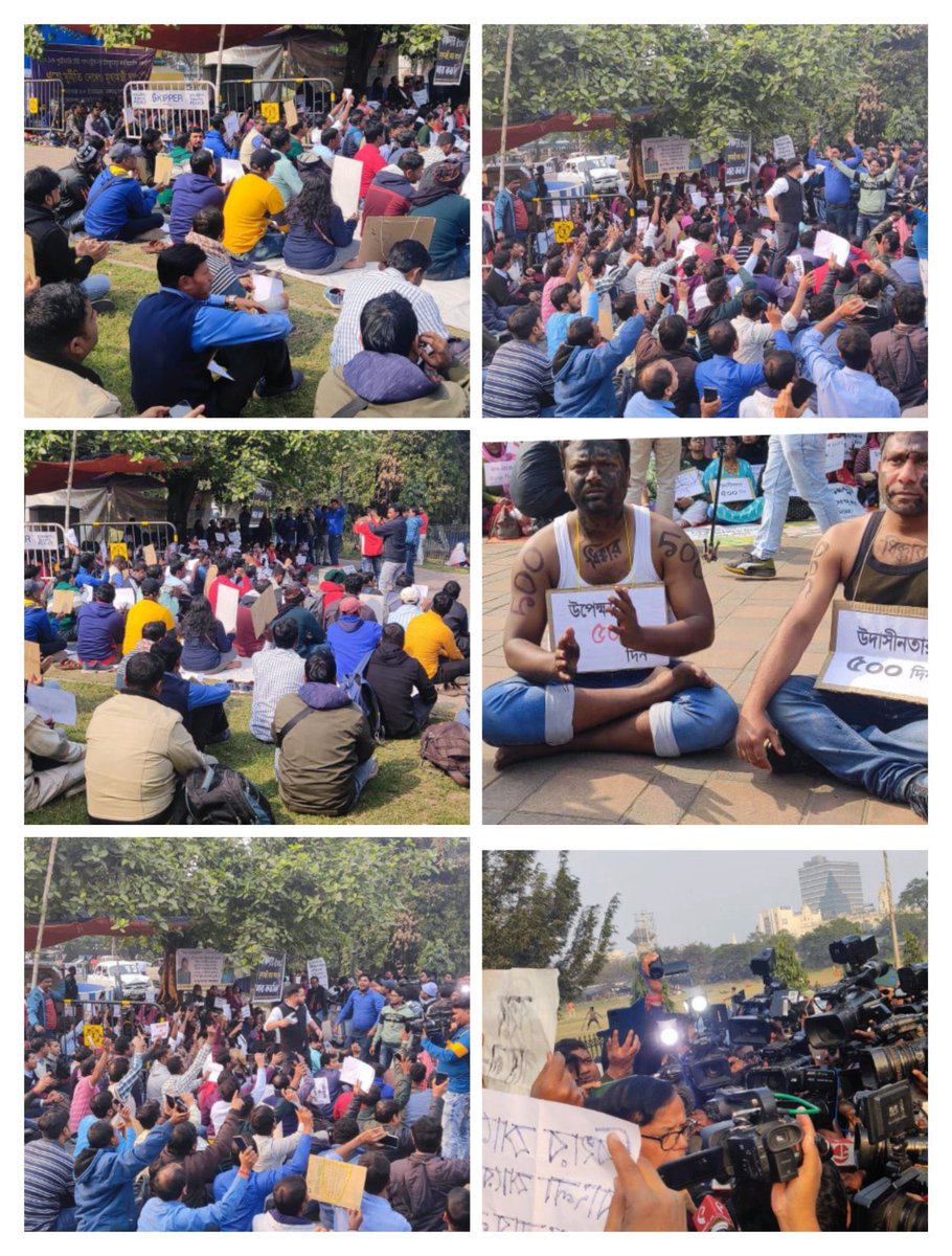 vishakh65431590's tweet photo. क्या यही है सरकार का बेटी बचाओ बेटी पढ़ाओ अभियान जिसमे बेटियां पढ़ लिख कर आज यूं लाचार होकर सड़को पर इस तरह से बैठने को मजबूर है ? 
@INCIndia
 @Aamitabh2
@narendramodi
@RahulGandhi
@ravishndtv
@ajeetbharti
@ANI
#BedWantsNyay https://t.co/6HJVqUd5In