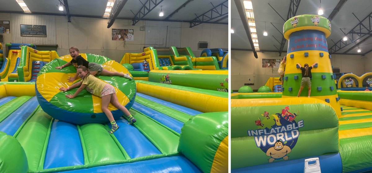 H2HNews1's tweet image. It’s fun, it’s exhilarating, it’s exhausting! Inflatable World, Australia’s largest indoor inflatable playground is not just for kids but caters for adults as well.

Find out more at hillstohawkesbury.com.au/inflatable-wor…
#inflatableplayground #IndoorPlaygrounds #inflatableworld