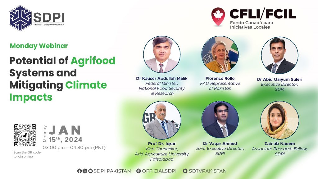 Panelists for the webinar #FoodSecurity #FoodSystems #AgriTrade