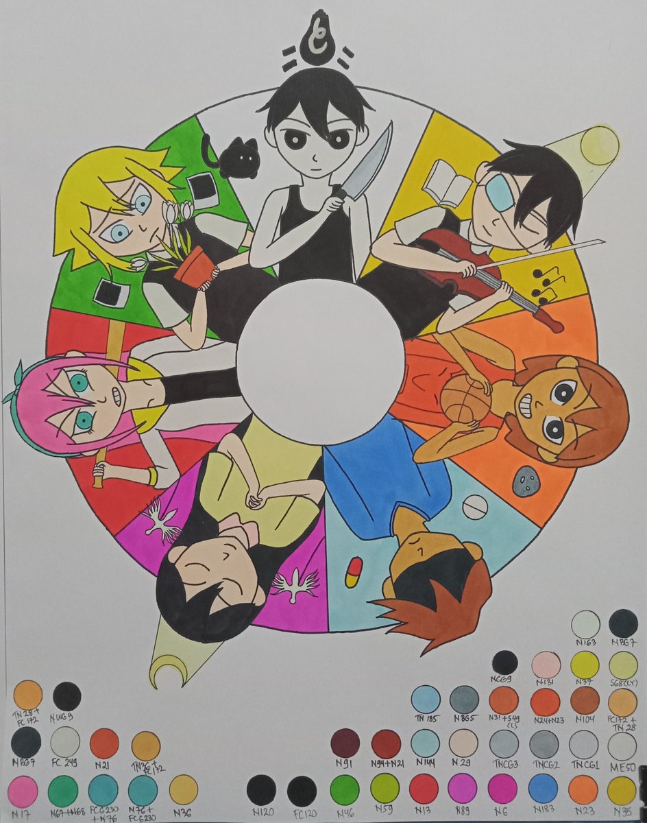 MalardSyn's tweet photo. Glad to finish this one 

#OMORI #OMORIFANART https://t.co/aQevLy5xCl