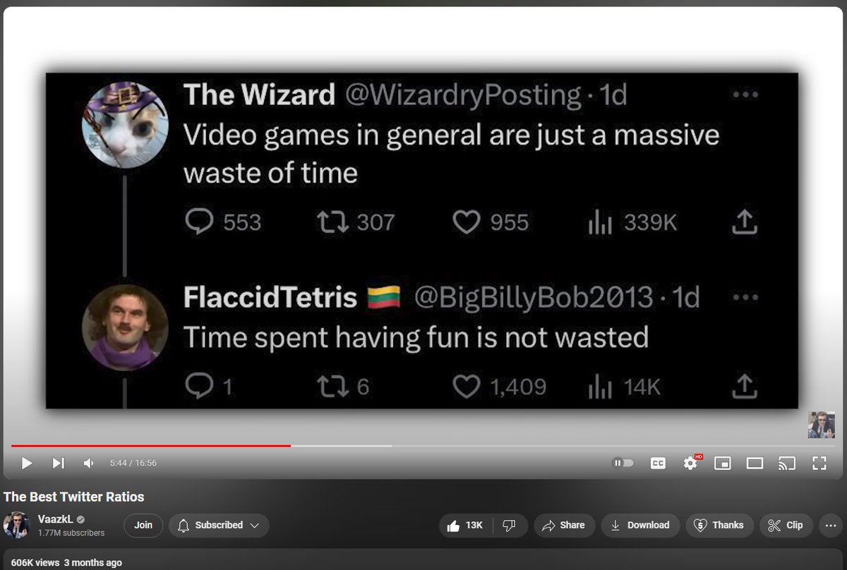 lmao his down fall still proceeds him after, cant believe shit was so bad he made in into a Vaazkl video