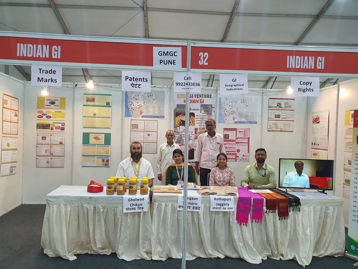 gmgcINDIA's tweet photo. Taking GI to masses - at 27th National Youth Festival, 2024 - Nashik Maharashtra 

#IndianGI
#NYF2024 
#YOUTH 
#WTO 
#Nashik 
#GMGC https://t.co/rN2rpMyKmT