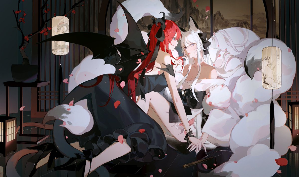 「these are the 4 signed prints that are a」|yueのイラスト