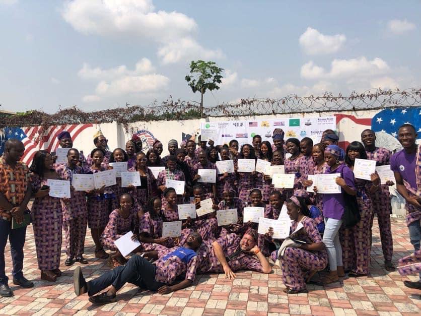 protectozone's tweet photo. After a successful Permaculture training at @official_funaab and @unilagnigeria,we had a join graduation We are grateful for our esteemed partners, @kstatessl, @kpi300, @kansasstateuniversity Sustainable Food Production Lab &amp; the @usinnigeria for their support. 
 Congratulations https://t.co/LTWY9mgueQ