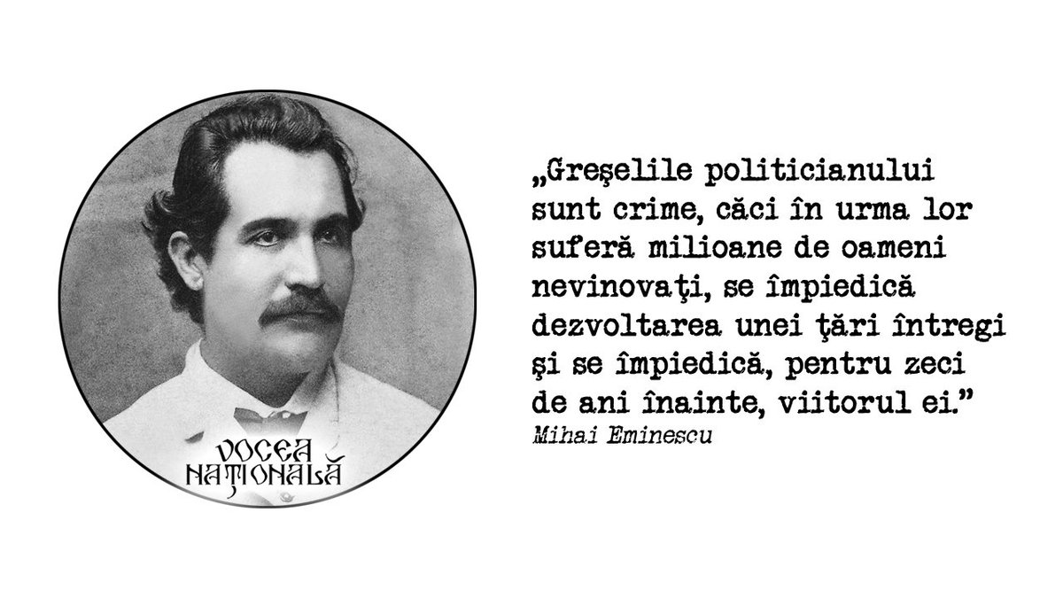 PopDariusAUR's tweet photo. 🌿🇷🇴🙏🇷🇴🌿Odă și mândrie Luceafărului României!

🇷🇴În eternitatea sinelui transmit multă binecuvântare spiritului, geniului și martirului Eminescu. Să îți fie spiritul binecuvântat maestre!🇷🇴 https://t.co/ToOa98XcHi