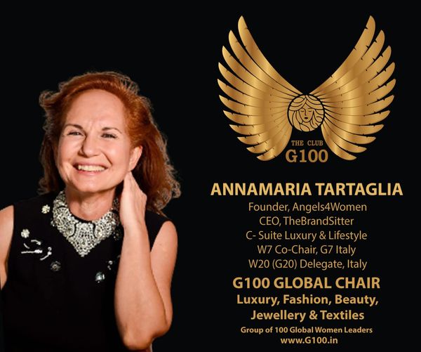 Welcoming Annamaria Tartaglia. Businesswoman and investor, she was named by Startup Italia as one of the 100 women who are changing Italy. #G100