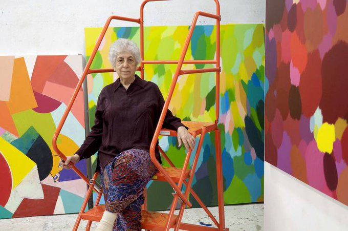 DOrzala's tweet image. Palestinian artist #SamiaHalaby's long-awaited US retrospective has been cancelled at the last minute. This exhibition, showcasing over 30 years of her work, was set to be a landmark event. Why was it cancelled? 

#SamiaHalaby #ArtForFreedom  #PalestinianArt #WomensArt