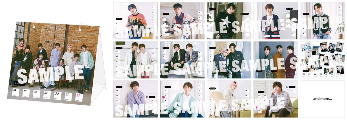 新品　3点　Man スノーマン　カレンダー　アクスタ　ステッカー SnowMan ON グッズ 3点セット 目黒蓮 2025アクスタ ステッカー - メルカリ