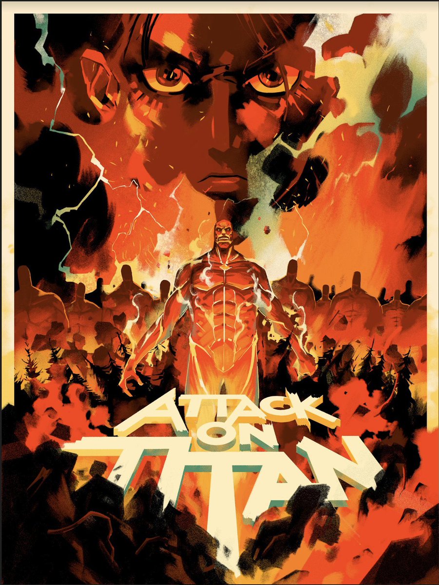 Attack on Titan illustration 🎨 Matt Taylor