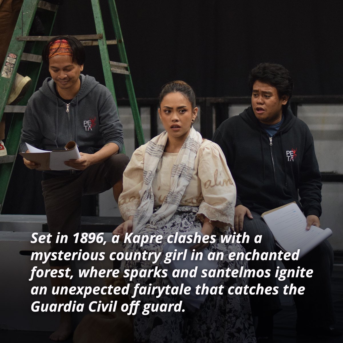 petatheater's tweet photo. Kislap at Fuego is part of #PETAControlShift : #ChangingNarratives, Reclaiming and Reshaping Stories of the Filipino People, a bold collection of new theater performances that puts the spotlight on the theme of narrative change.
#TheaterforDevelopment https://t.co/4M1DXLIEZf