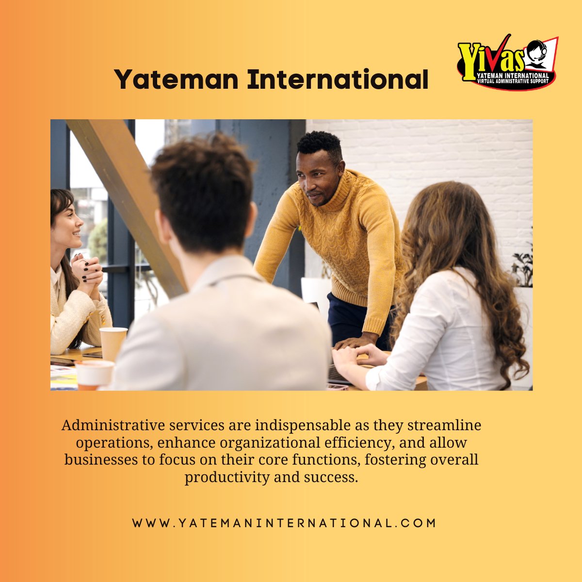 Effortless organization at your fingertips! Discover our top-notch administrative services. #AdminHeroes #OrganizeYourLife #VATalent #VirtualAssistant #RemoteSupport #BusinessSolutions #Outsourcing #EfficiencyBoost #YatemanInternational #BusinessOperations #TaskAutomation